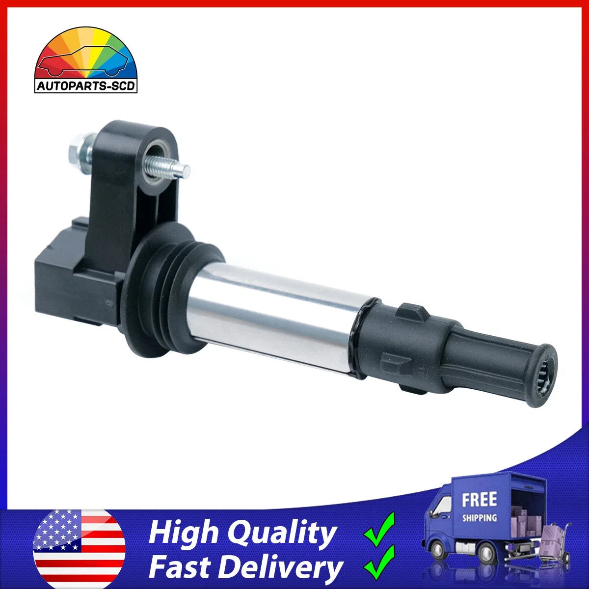 Ignition Coil for Buick LaCrosse Cadillac CTS STS SRX GMC Chevy 3.6L (2004–2010) UF375