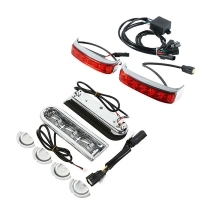 LED Insert Light & Brake Turn Lights for Harley Road Glide (2014–2024)