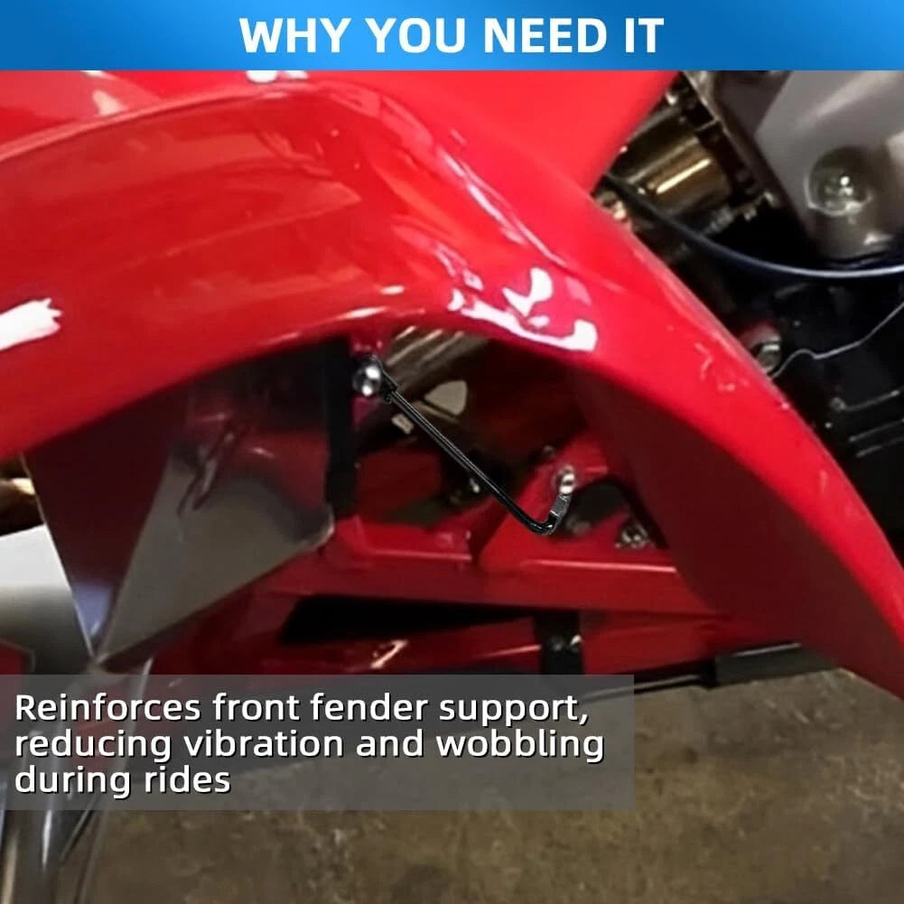 Front Fender Lower Stays for Honda TRX250R (ACJ250RFLS)