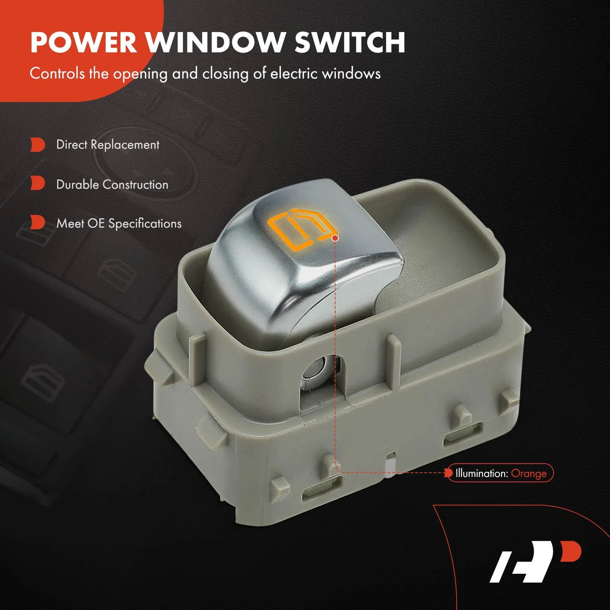 Power Window Switch for Mercedes-Benz C300 C350e (2015–2019)