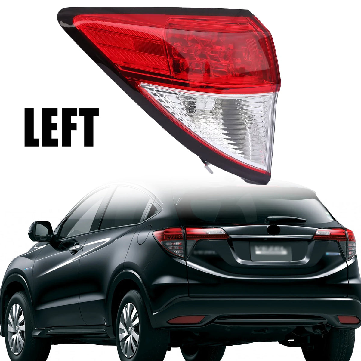 Rear LED Tail Light Brake Lamp for Honda HR-V (2016–2018) HO2804109, 33552T7SA01