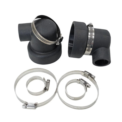 Set of 2 Heat Exchanger End Caps for Volvo Penta MD2030 (861920)
