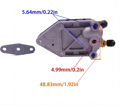 Fuel Pump 18-7351 for Johnson Evinrude OMC BRP 9.9hp 15hp (1990–2000)