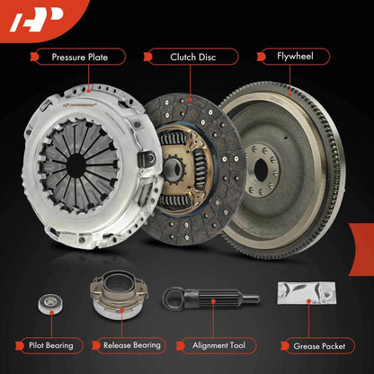 Clutch Kit with Flywheel for Toyota Tacoma (2005–2018) 16-094, L16088, LFW449
