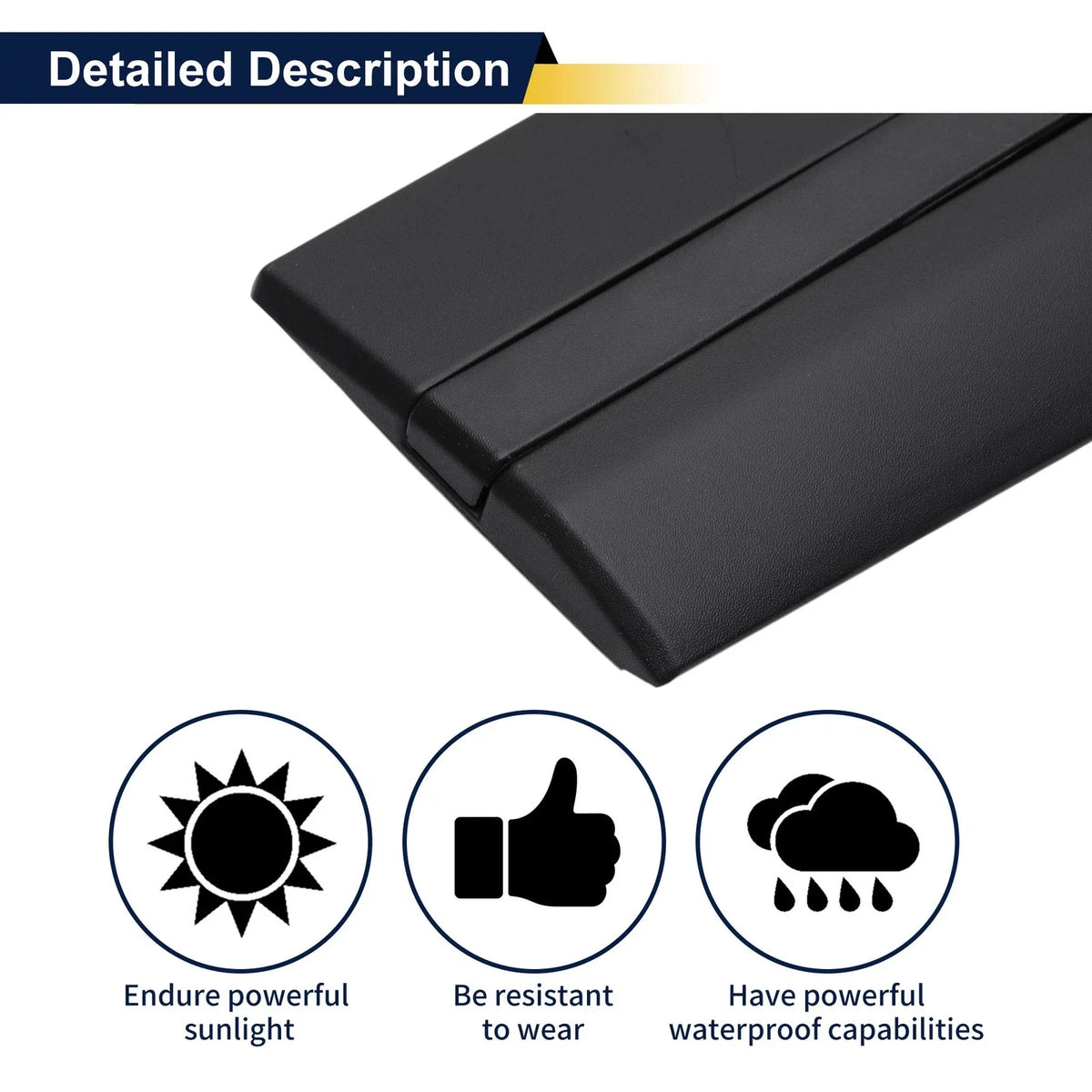 Rear Left Door Side Lower Trim No. 828715RB0A for Nissan Kicks (2018–2023)