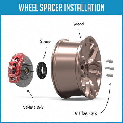 15mm Hub Centric Wheel Spacers Kit for 6x5.5, 6x139.7 (Fits )