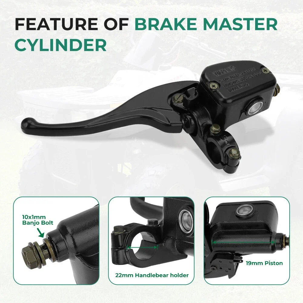 Front Brake Master Cylinder for Polaris Xplorer 300 400 400L 500 (1995–2002)