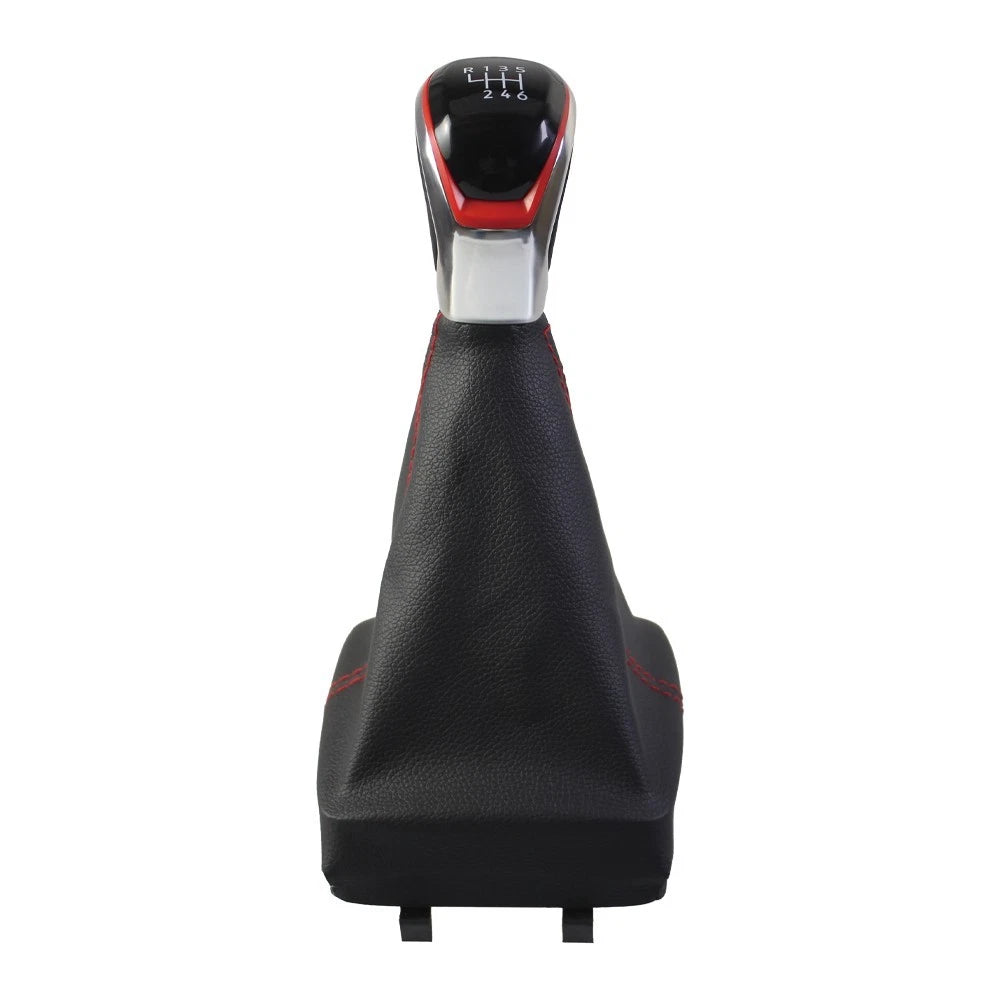 Shift Knob Assembly with Cover for Polo 9N (2002–2009) 5 & 6 Speed