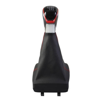 Shift Knob Assembly with Cover for Polo 9N (2002–2009) 5 & 6 Speed