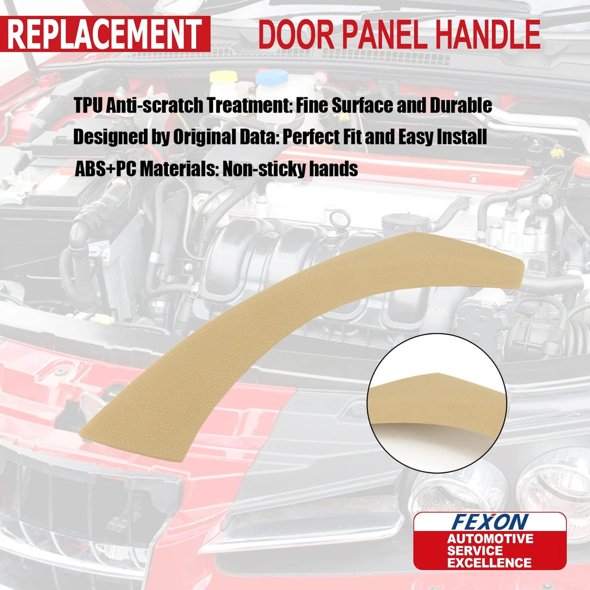 Inner and Outer Door Panel Set for - Beige
