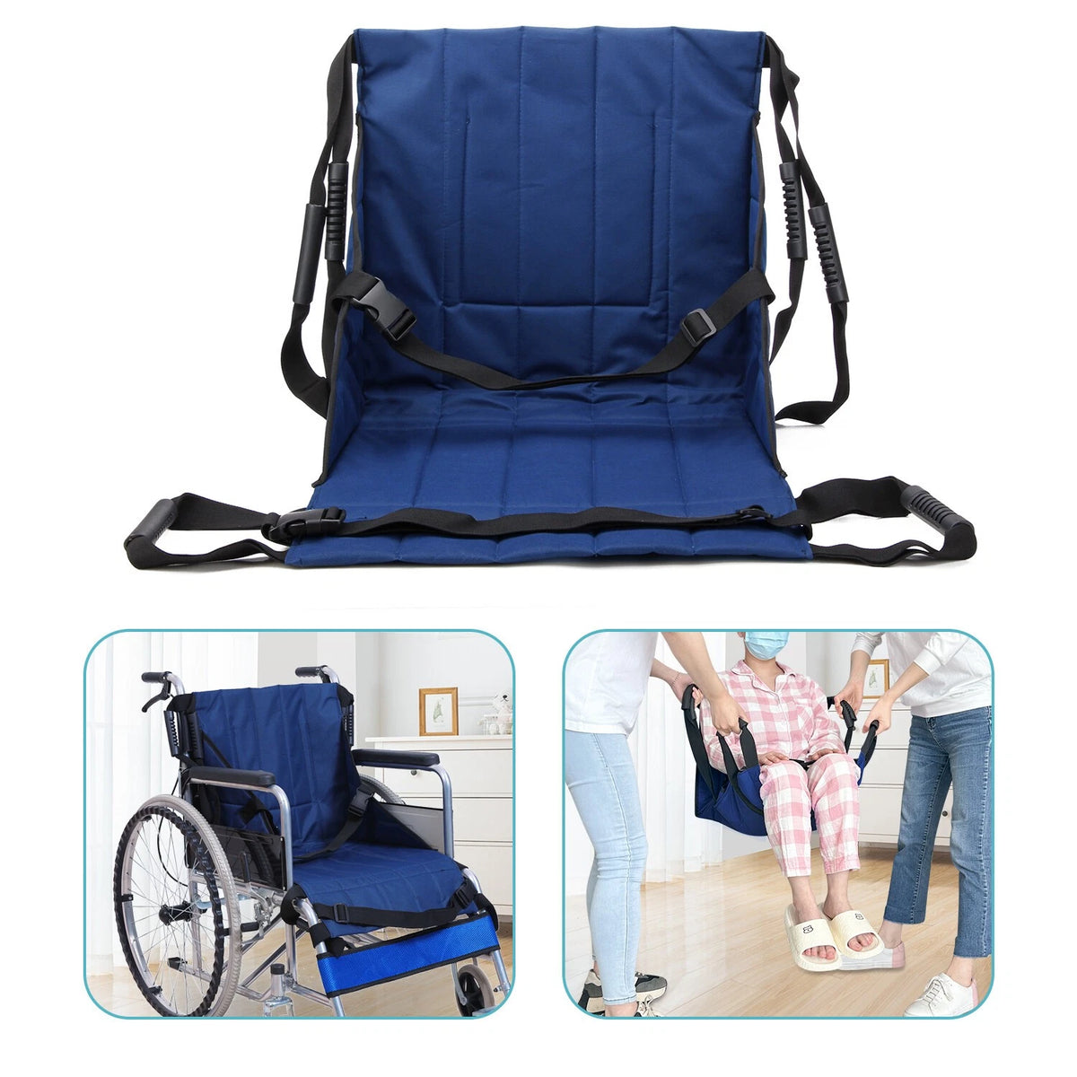 Patient Lift Stair Slide Board for Wheelchair Transfer Seat Pad