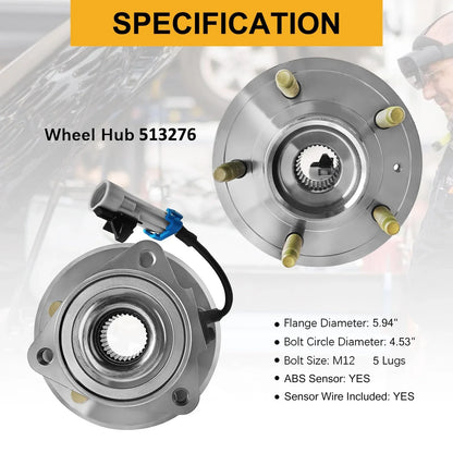 Front Drilled Slotted Brake Rotors & Pads for Chevy Captiva Sport Equinox (2013–2015)