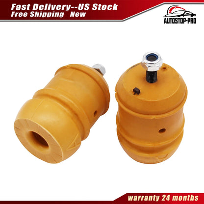 2X Rear Leaf Spring Bumper for Ford F-250 Super Duty (2005–2010) 7C3Z-4730-A, 5C3Z-4730-AA