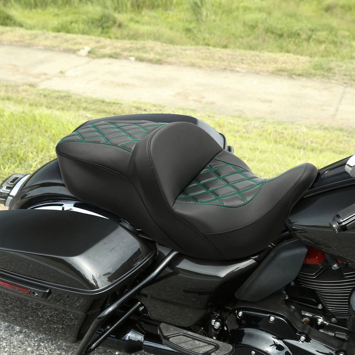 Driver Passenger Seat for Harley Touring Electra Street Road Glide (2009–Present)