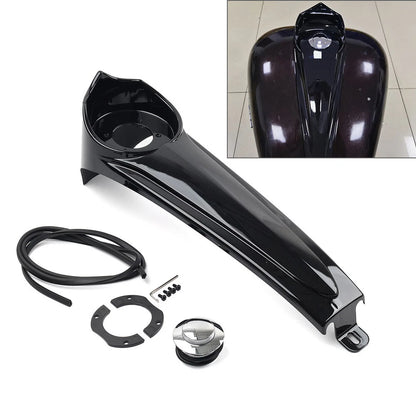 Stretched Dash Panel + Gas Tank Cap Cover for Harley Electra Street Glide (1986–2007)