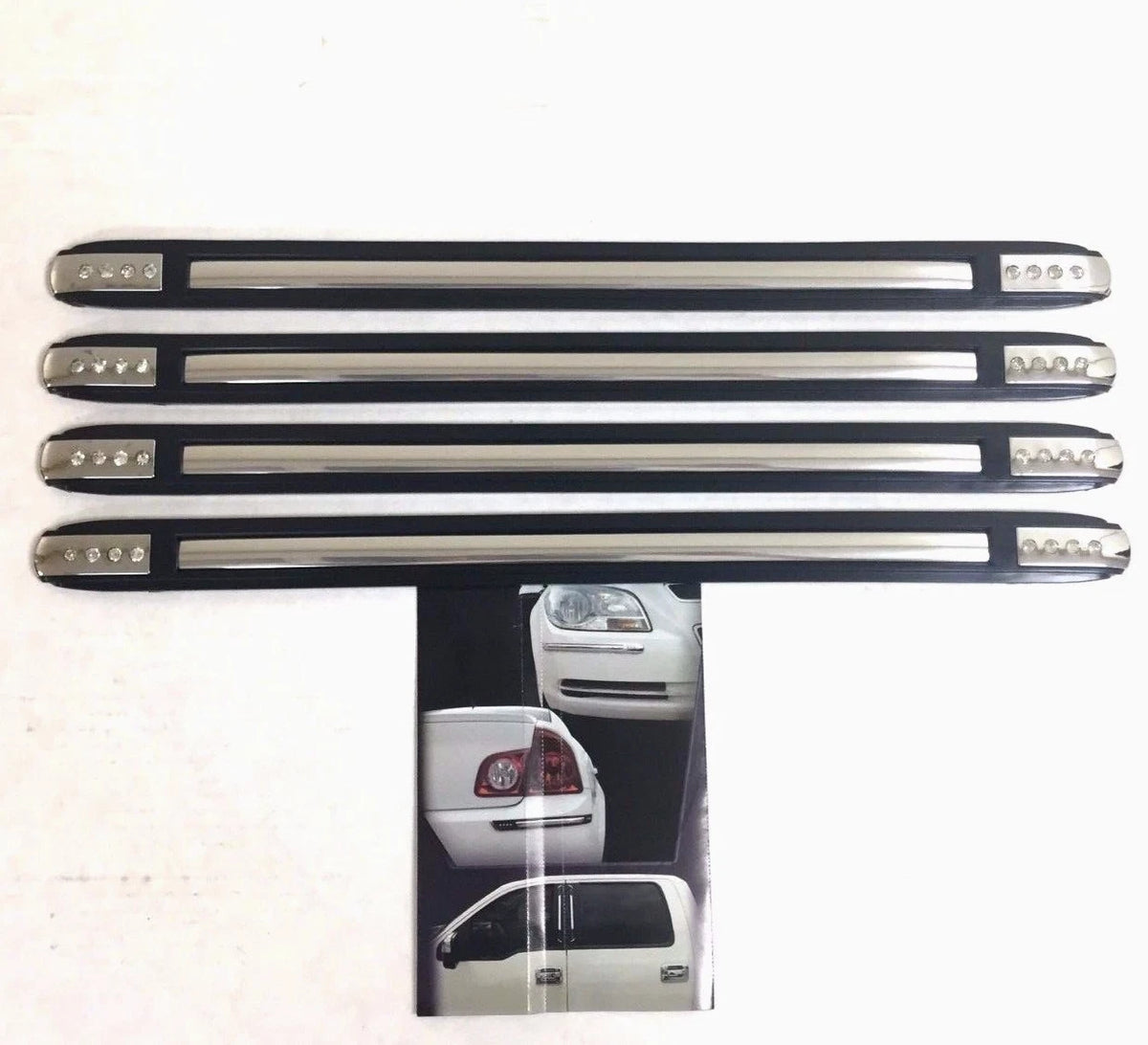 Bumper Protector Corner Guard Molding for Auto Car Black (EHJ9700B)