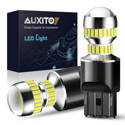 2X AUXITO 7443 7440 LED Backup Reverse Light Bulbs 6000K White (Error Free)