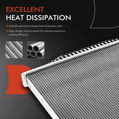Radiator with Oil Cooler for Chevy Astro GMC Safari (1996–2005)