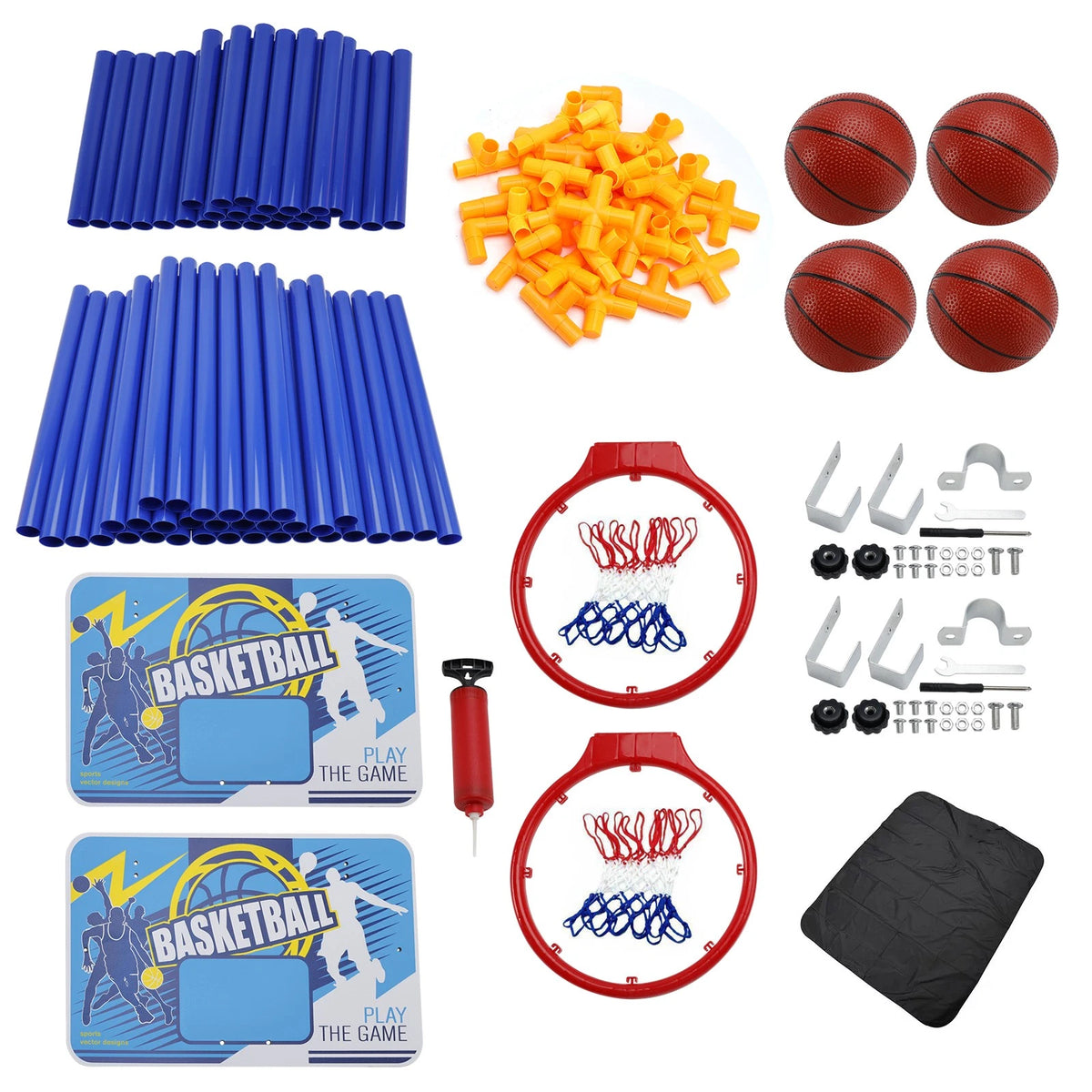 Dual Shot Basketball Arcade Game for Kids - T034-001