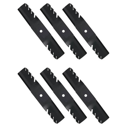 6PK Gator Mulching Blades for Bad Boy (Fits 038-5350-00, 038-5350-0050)