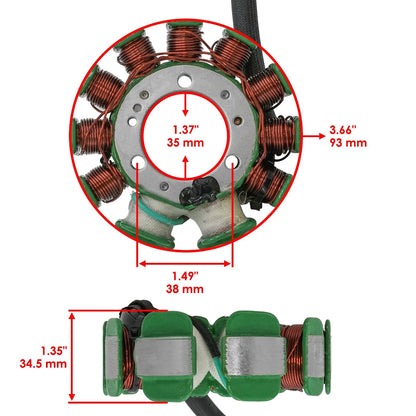 Stator for Honda CMX-250C Rebel 250 (1996–2016) ST333, 31120-KEN-671