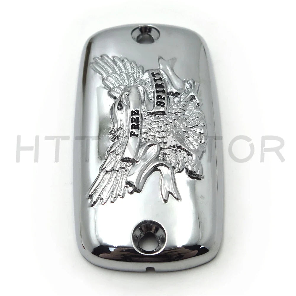 Chrome Brake Fluid Reservoir Cap Cover for Honda VTX1800 (2002–2012)