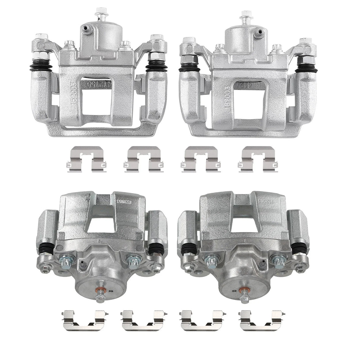 4X Disc Brake Caliper Set for Kia Optima 2.4L (2011–2015) 19-B6457 19B6456 19B6461