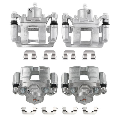 4X Disc Brake Caliper Set for Kia Optima 2.4L (2011–2015) 19-B6457 19B6456 19B6461
