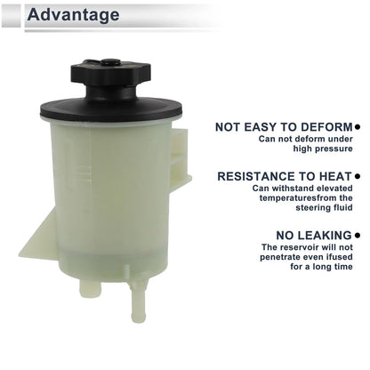 Power Steering Reservoir for Ford F Series 150 (1996–2004) 1 Pc Beige