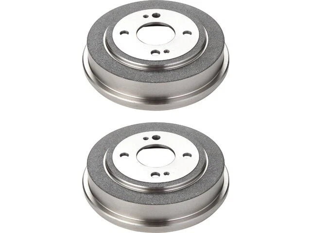 Set of 2 Rear Brake Drums for Honda Accord (1986–1989) 16613BSND