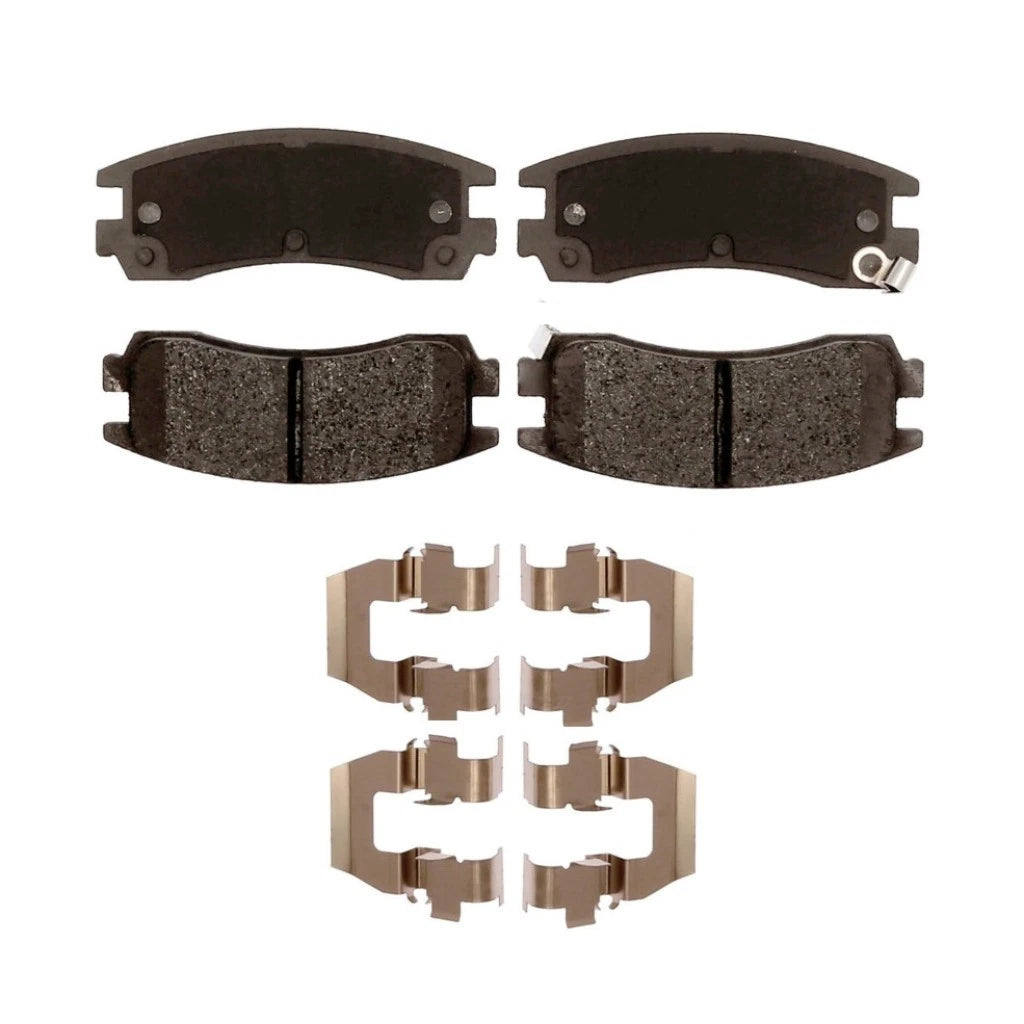 Set of 4 Disc Brake Pads for Chevy Monte Carlo (1998–1999) OLX-ACD14D714CHF1-CL360A63