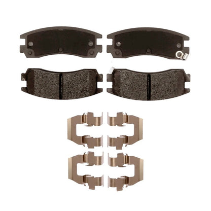 Set of 4 Disc Brake Pads for Chevy Monte Carlo (1998–1999) OLX-ACD14D714CHF1-CL360A63