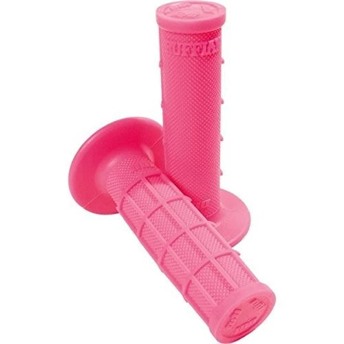 ODI H01RFP Pink MX Half Waffle Grips for 7/8" Bars