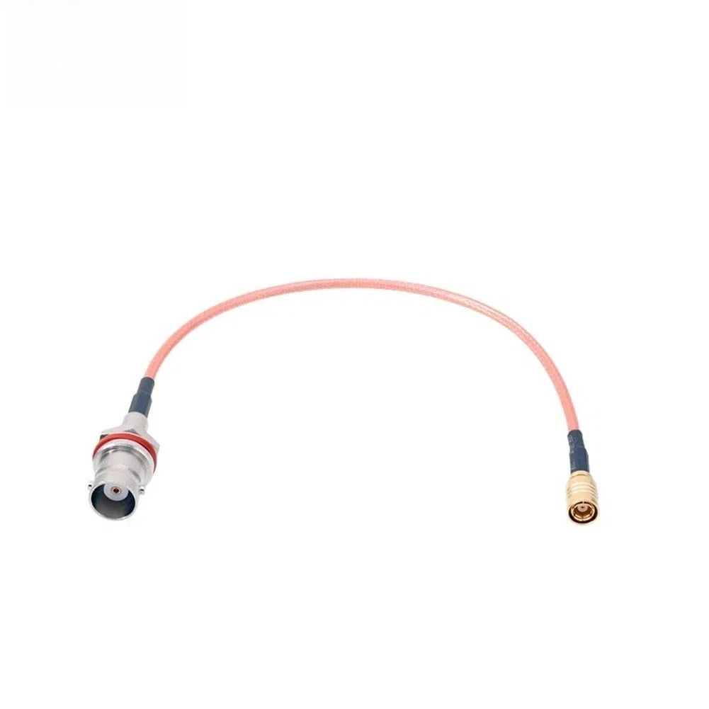 RG316 Coaxial Cable BNC-F to SMB-F for High Frequency RF Use (19cm)