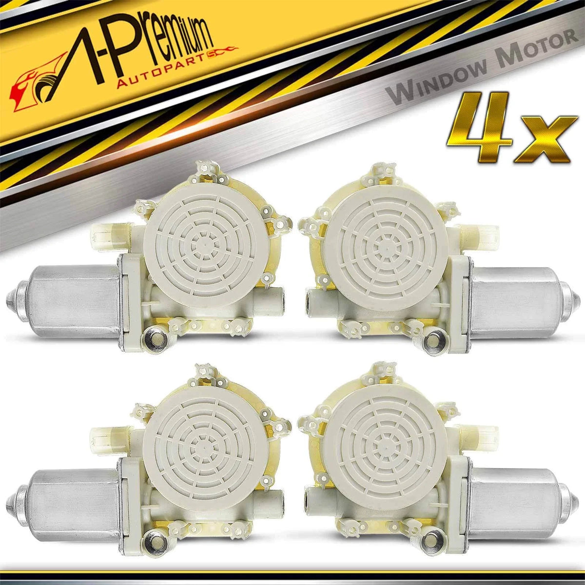 Set of 4 Window Motors for BMW E39 525i 528i 530i 540i M5 (2000–2003)