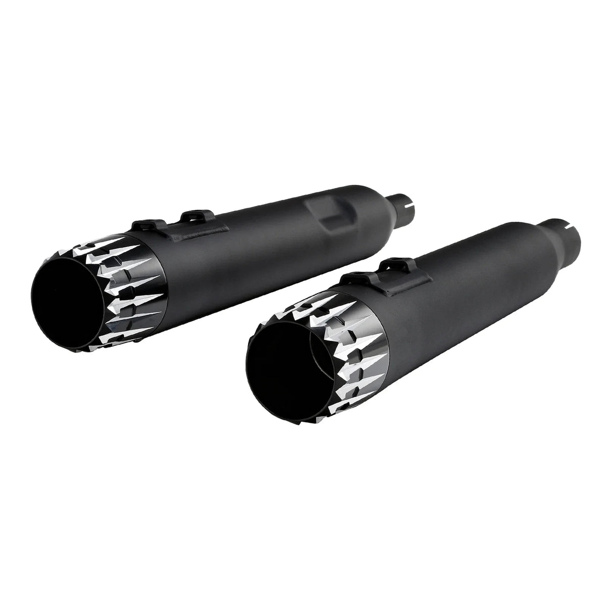 4" Slip-On Mufflers Exhaust for Harley Electra Glide (2017–2025) Matte Black