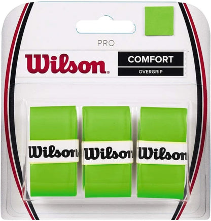 3X Pro Overgrip Tennis Grip for Wilson (One Size) - Green