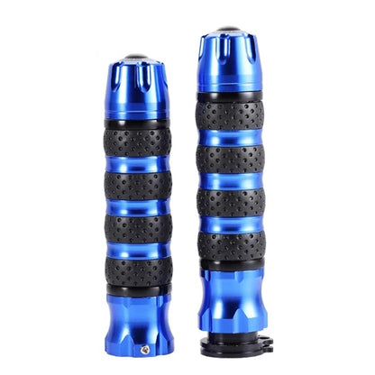7/8" Handlebar Hand Grips for Honda, Suzuki, Kawasaki (Universal) - Blue
