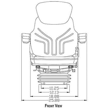 Uni Pro Seat & Air Suspension for KM 1055