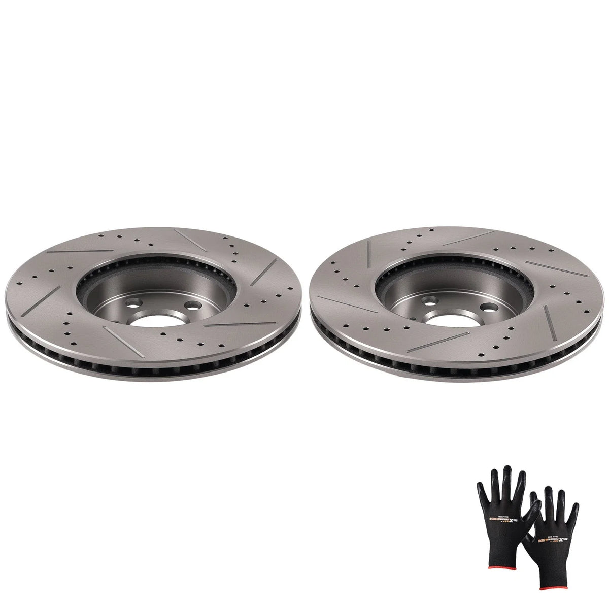 Front Brake Rotors Pair for Toyota Corolla (2009–2019) Pontiac Vibe (2009–2010) S31505