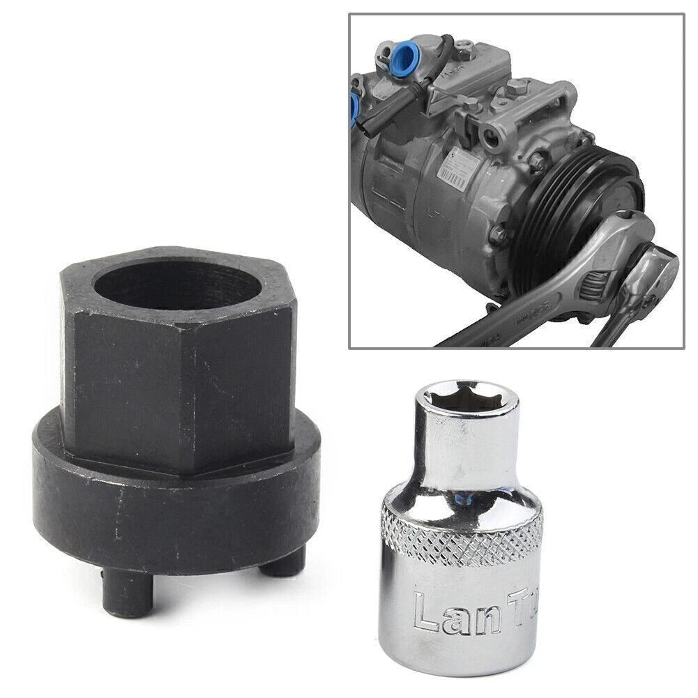 Set of 1 A/C Compressor Clutch Hub Remover Tool for Mercedes Models