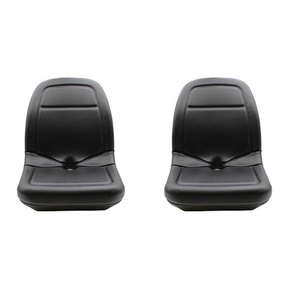 2X Black Vinyl Seat for Cub Cadet 2146 465 4x4 465 Diesel 4x4