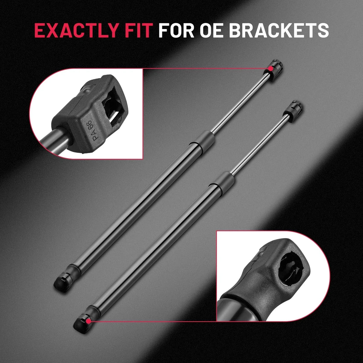 2X Rear Tailgate Lift Supports for Kia Sorento (2016–2019)