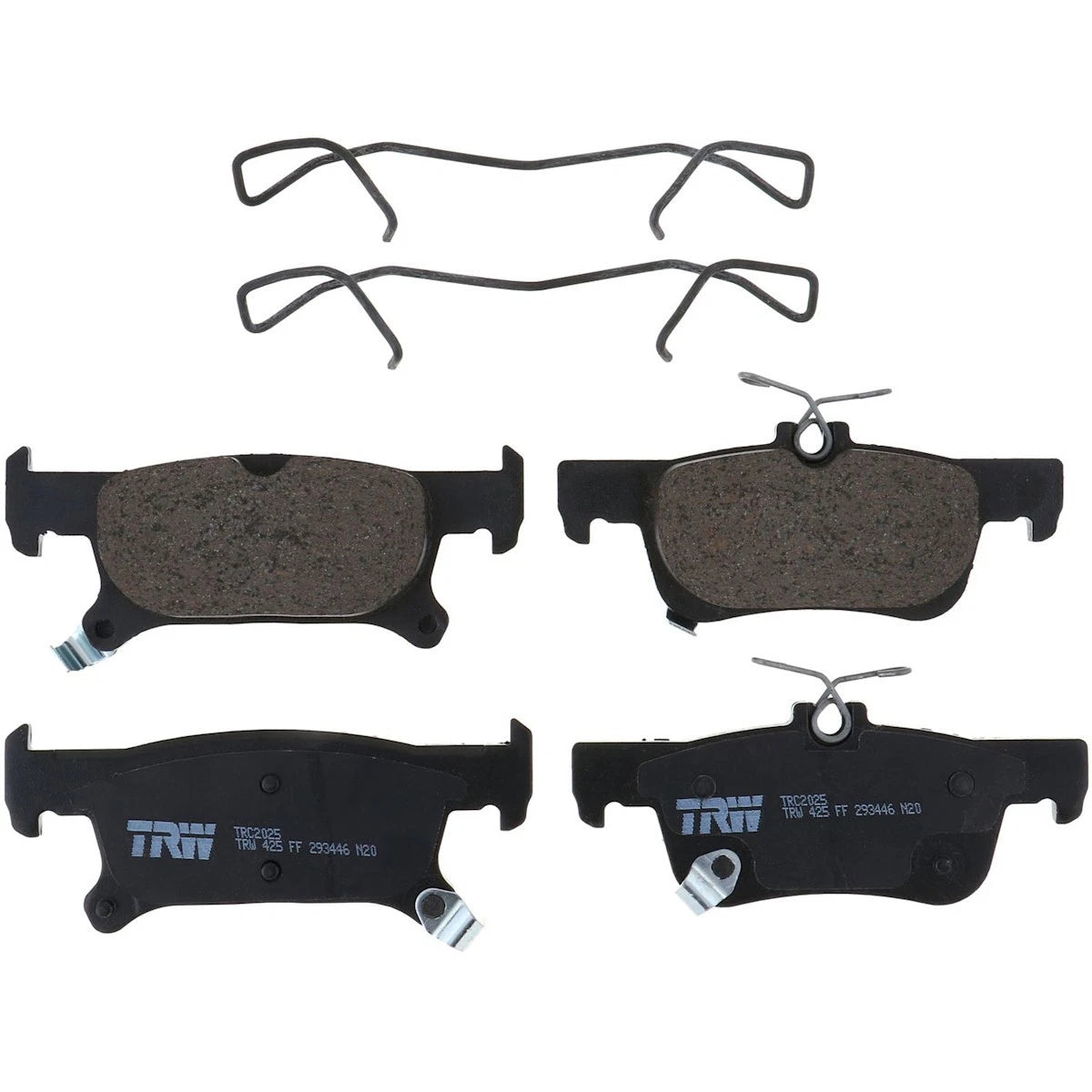 2X TRC2025 Brake Pad Set for Buick Envision (2017–2018) Rear