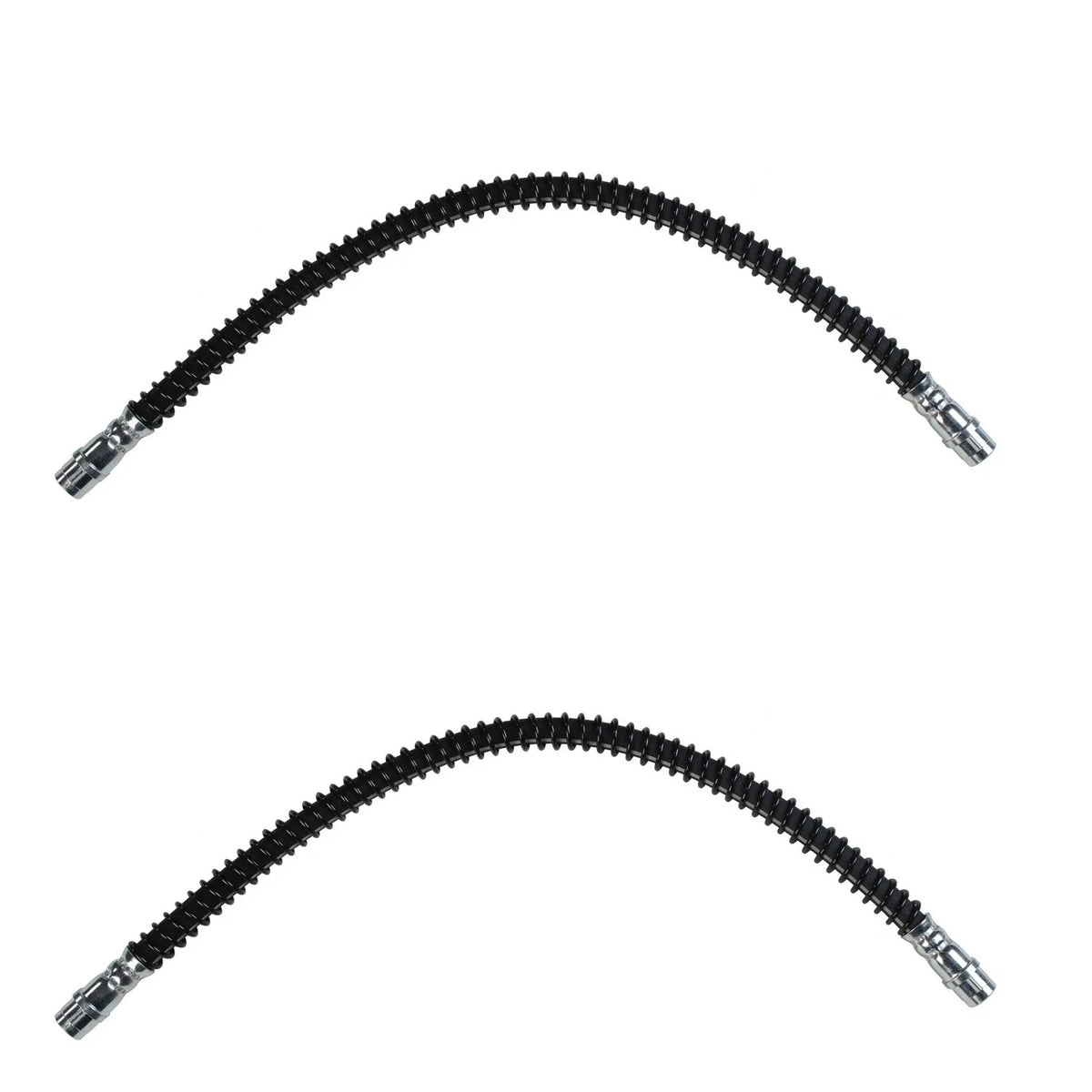 Set of 2 Rear Brake Hydraulic Hoses for Porsche Cayenne VW Touareg (2004–2017)