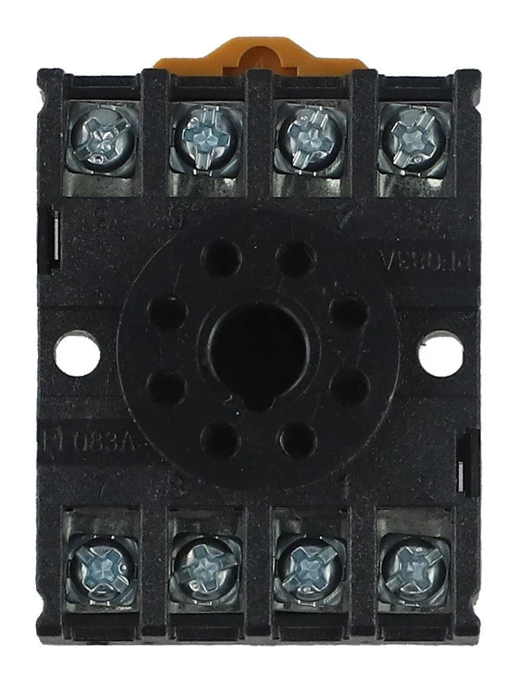 Galvanized Screws Timer Relay Socket Base for Reliable Wiring Connections