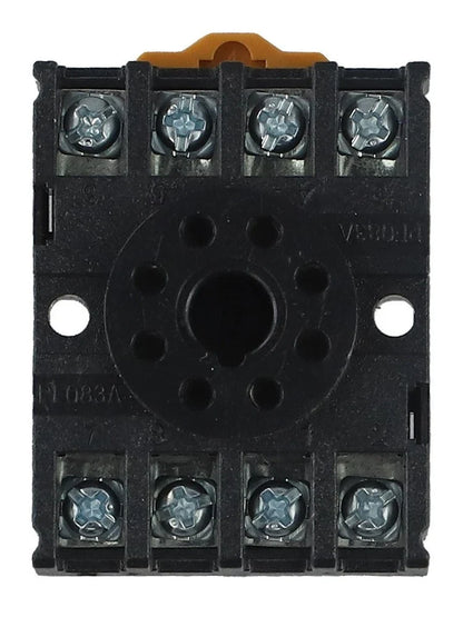 Galvanized Screws Timer Relay Socket Base for Reliable Wiring Connections