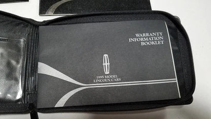 Owners Manual Case with Inserts for Lincoln Continental (1995)