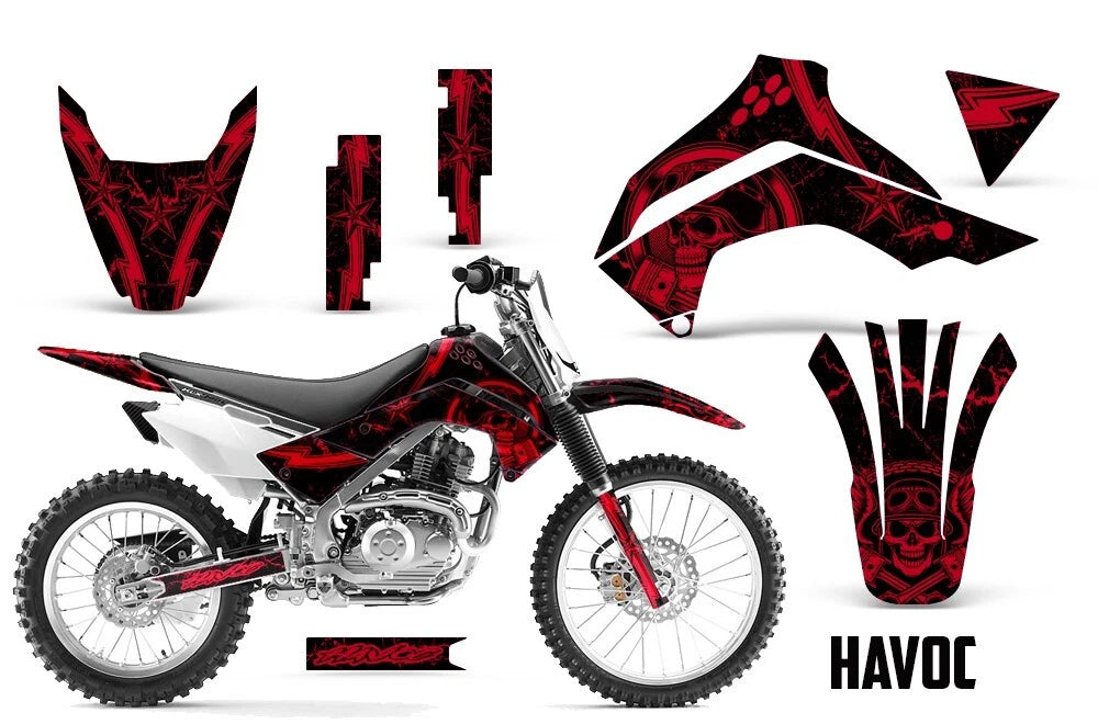 Graphic Stickers Decals for Kawasaki KLX140 (2008–2019)