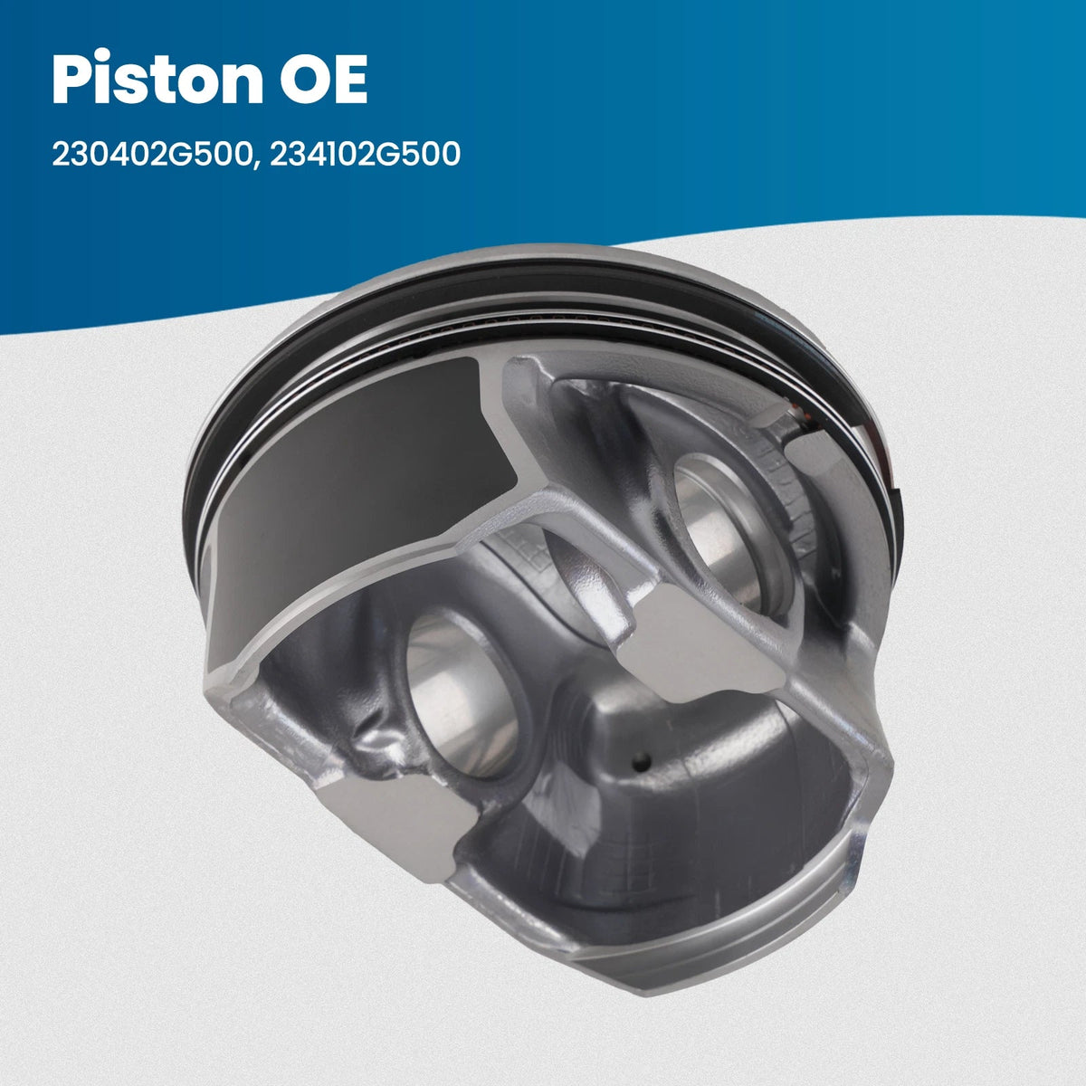 Oversize 0.50MM Piston & Rings Kit for Hyundai Kia Sorento Optima (G4KJ)
